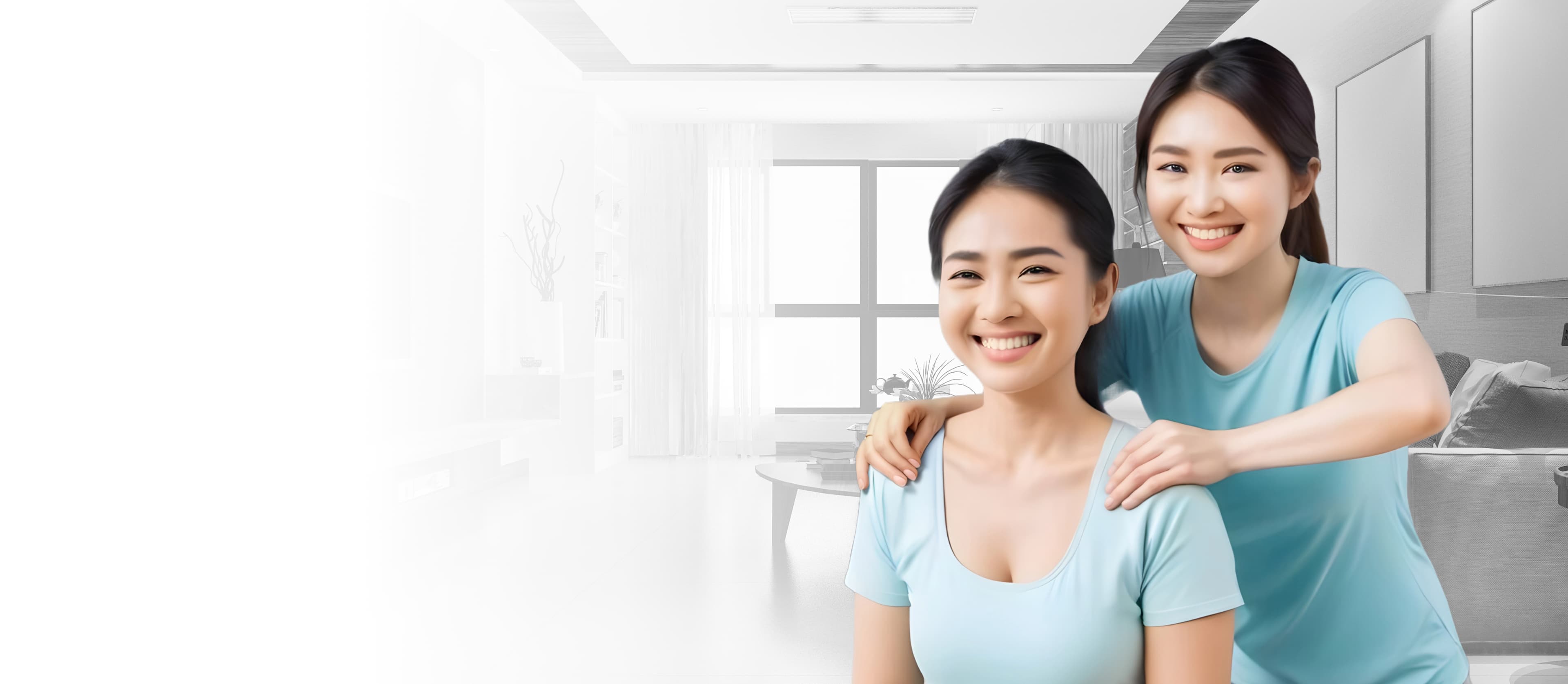 Fisioterapi profesional melayani pasien di rumah